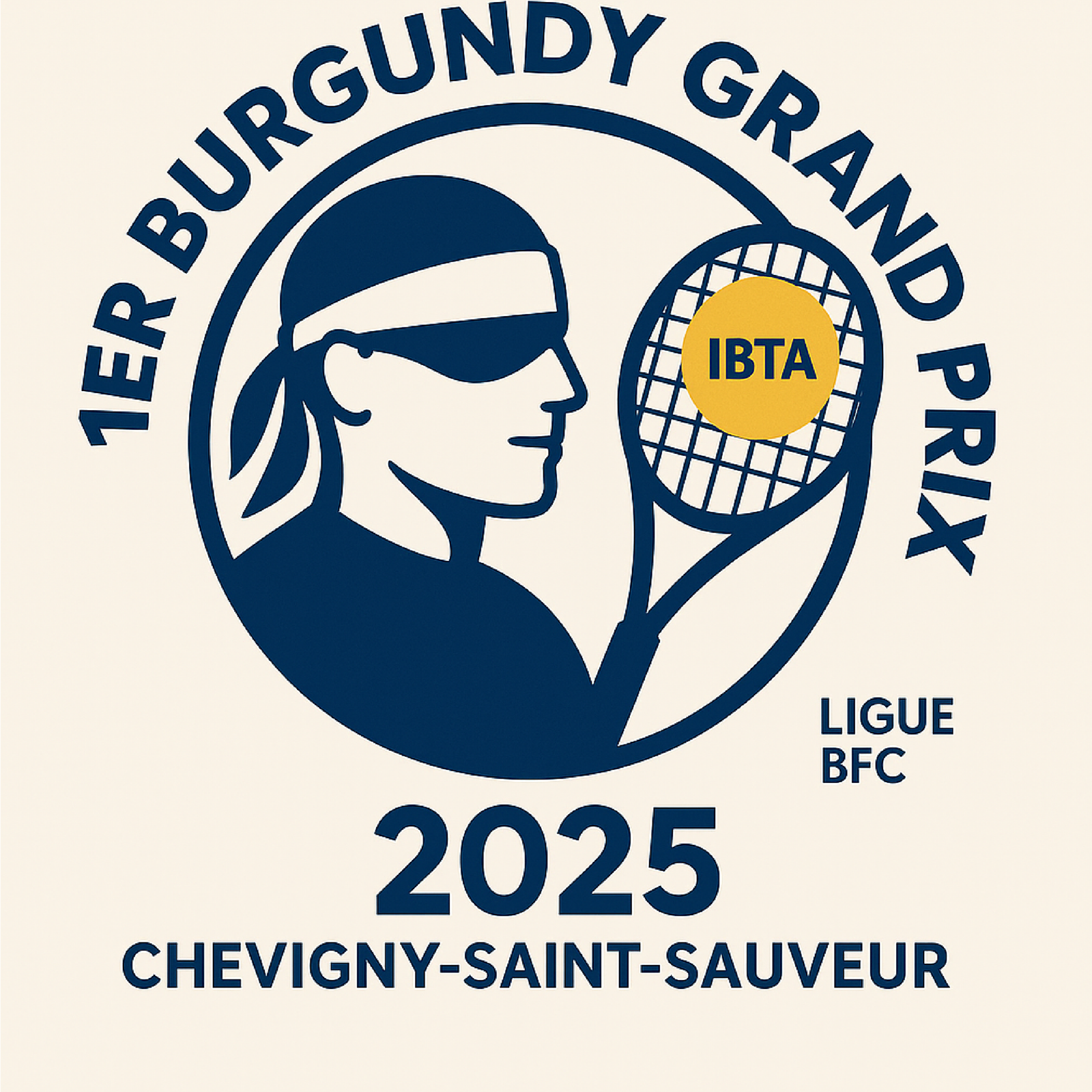 Burgundy Grand Prix 2025 Logo